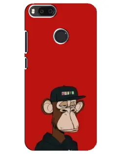Чохол для Xiaomi Mi A1 / Mi 5X з картинкою «Bored Ape — червоний фон» Чохол для Xiaomi Mi A1 / Mi 5X з картинкою «Bored Ape — червоний фон»