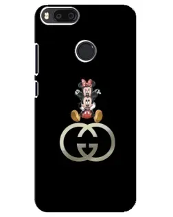 Чехол для Xiaomi Mi A1 / Mi 5X с картинкой «Минни Маус на лого»