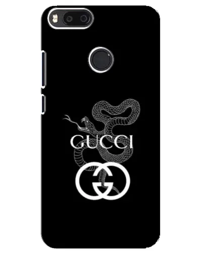 Чехол для Xiaomi Mi A1 / Mi 5X с картинкой «Gucci — серебряная змея» Чехол для Xiaomi Mi A1 / Mi 5X с картинкой «Gucci — серебряная змея»