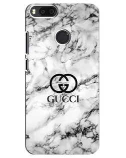 Чехол для Xiaomi Mi A1 / Mi 5X с картинкой «Gucci — мраморный шик»