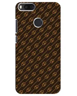 Чехол для Xiaomi Mi A1 / Mi 5X с картинкой «Gucci — золотые диагонали»