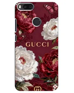 Чохол для Xiaomi Mi A1 / Mi 5X з картинкою «Gucci — бордові троянди» Чохол для Xiaomi Mi A1 / Mi 5X з картинкою «Gucci — бордові троянди»