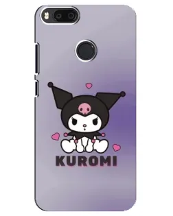 Чехол для Xiaomi Mi A1 / Mi 5X с картинкой «Kuromi — фиолетовый арт»