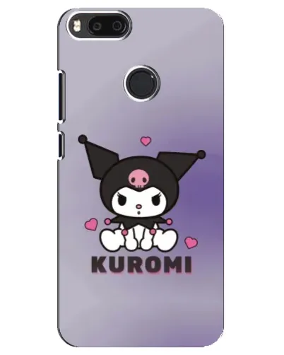 Чехол для Xiaomi Mi A1 / Mi 5X с картинкой «Kuromi — фиолетовый арт»