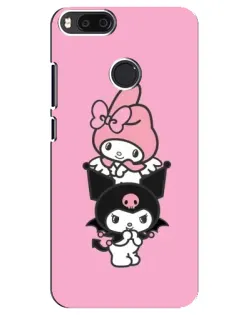Чехол для Xiaomi Mi A1 / Mi 5X с картинкой «My Melody и Kuromi»