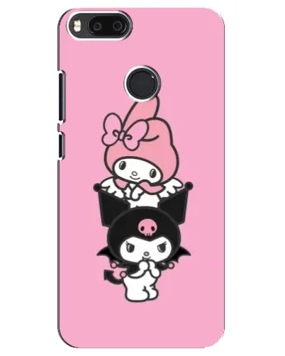 Чехол для Xiaomi Mi A1 / Mi 5X с картинкой «My Melody и Kuromi»