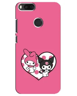 Чехол для Xiaomi Mi A1 / Mi 5X с картинкой «Kuromi и My Melody»