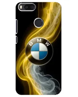 Чехол для Xiaomi Mi A1 / Mi 5X с картинкой «Золотистый дым BMW» Чехол для Xiaomi Mi A1 / Mi 5X с картинкой «Золотистый дым BMW»