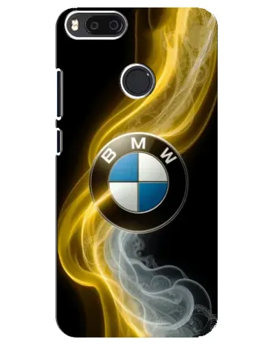Чехол для Xiaomi Mi A1 / Mi 5X с картинкой «Золотистый дым BMW»
