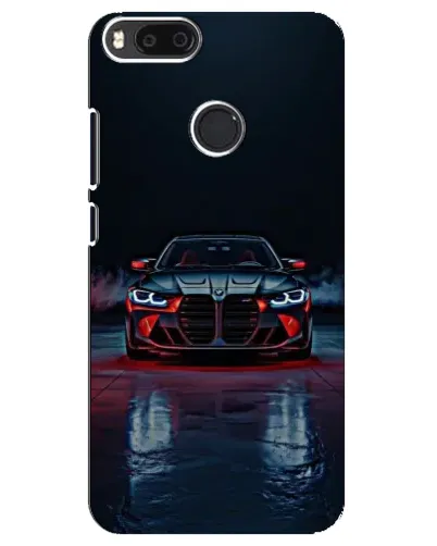 Чехол для Xiaomi Mi A1 / Mi 5X с картинкой «BMW на мокрой дороге»