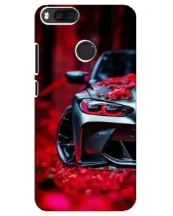 Чехол для Xiaomi Mi A1 / Mi 5X с картинкой «Спортивная BMW и цветы» Чехол для Xiaomi Mi A1 / Mi 5X с картинкой «Спортивная BMW и цветы»