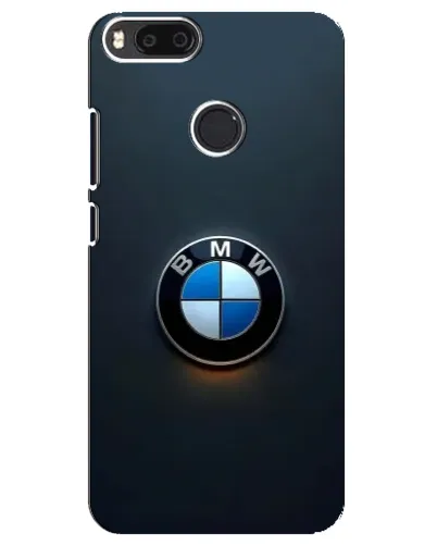 Чехол для Xiaomi Mi A1 / Mi 5X с картинкой «Логотип BMW — минимализм»