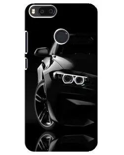 Чехол для Xiaomi Mi A1 / Mi 5X с картинкой «Черная BMW — профиль» Чехол для Xiaomi Mi A1 / Mi 5X с картинкой «Черная BMW — профиль»