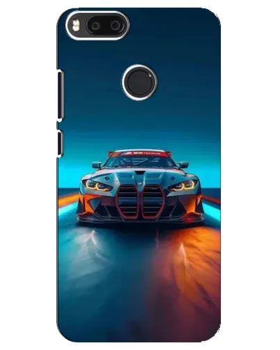 Чехол для Xiaomi Mi A1 / Mi 5X с картинкой «BMW — огни неона» Чехол для Xiaomi Mi A1 / Mi 5X с картинкой «BMW — огни неона»