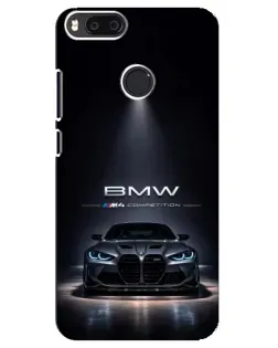 Чехол для Xiaomi Mi A1 / Mi 5X с картинкой «BMW сквозь ночной город» Чехол для Xiaomi Mi A1 / Mi 5X с картинкой «BMW сквозь ночной город»