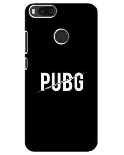 Чехол для Xiaomi Mi A1 / Mi 5X с картинкой «PUBG — белый логотип»