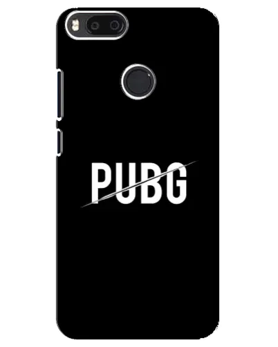 Чехол для Xiaomi Mi A1 / Mi 5X с картинкой «PUBG — белый логотип» Чехол для Xiaomi Mi A1 / Mi 5X с картинкой «PUBG — белый логотип»
