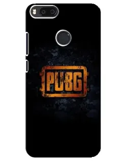 Чехол для Xiaomi Mi A1 / Mi 5X с картинкой «PUBG — золотой логотип»