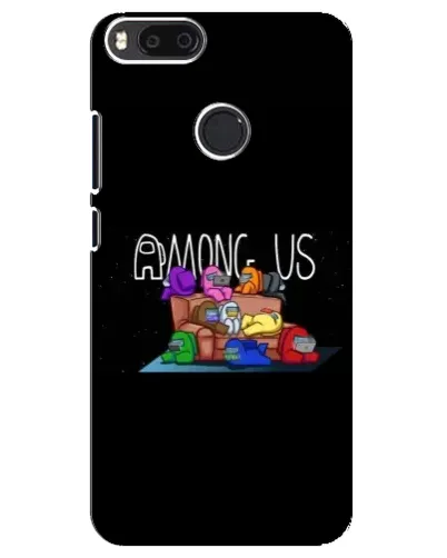 Чехол для Xiaomi Mi A1 / Mi 5X с картинкой «Логотип Among Us» Чехол для Xiaomi Mi A1 / Mi 5X с картинкой «Логотип Among Us»