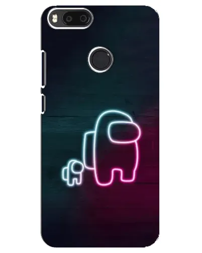 Чехол для Xiaomi Mi A1 / Mi 5X с картинкой «Among Us неон-арт» Чехол для Xiaomi Mi A1 / Mi 5X с картинкой «Among Us неон-арт»