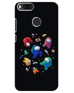 Чехол для Xiaomi Mi A1 / Mi 5X с картинкой «Among Us космос»