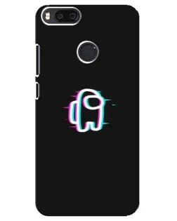 Чехол для Xiaomi Mi A1 / Mi 5X с картинкой «Among Us неон»