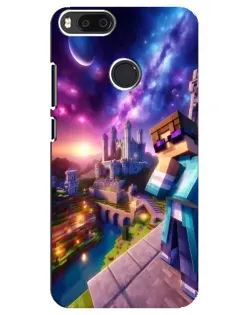 Чехол для Xiaomi Mi A1 / Mi 5X с картинкой «Стив и космос»