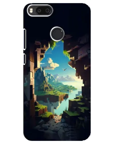 Чехол для Xiaomi Mi A1 / Mi 5X с картинкой «Вид из пещеры»