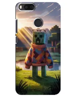Чехол для Xiaomi Mi A1 / Mi 5X с картинкой «Крипер в свитере»