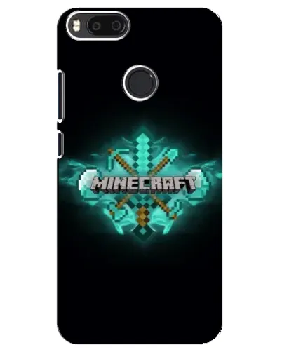 Чехол для Xiaomi Mi A1 / Mi 5X с картинкой «Minecraft Diamond лого»