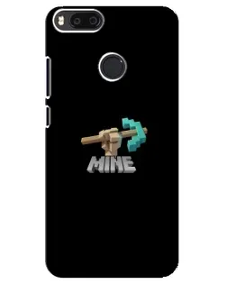 Чехол для Xiaomi Mi A1 / Mi 5X с картинкой «Алмазная кирка»