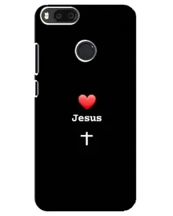 Чохол для Xiaomi Mi A1 / Mi 5X з картинкою «Серце - Jesus» Чохол для Xiaomi Mi A1 / Mi 5X з картинкою «Серце - Jesus»