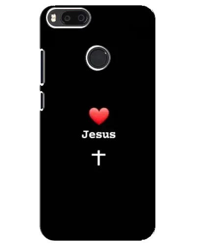 Чехол для Xiaomi Mi A1 / Mi 5X с картинкой «Сердце - Jesus» Чехол для Xiaomi Mi A1 / Mi 5X с картинкой «Сердце - Jesus»