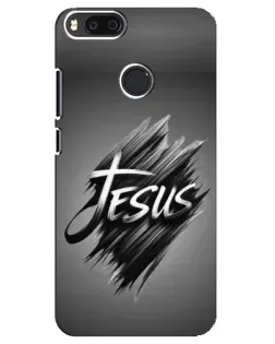 Чехол для Xiaomi Mi A1 / Mi 5X с картинкой «Надпись Jesus Graffiti»
