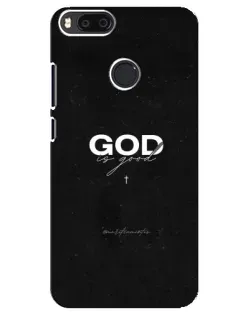 Чехол для Xiaomi Mi A1 / Mi 5X с картинкой «GOD — Бог над всем»