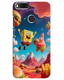 Чехол для Xiaomi Mi A1 / Mi 5X с картинкой «Космический фастфуд» Чехол для Xiaomi Mi A1 / Mi 5X с картинкой «Космический фастфуд»