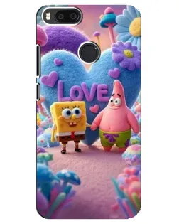 Чехол для Xiaomi Mi A1 / Mi 5X с картинкой «Губка Боб Патрик»