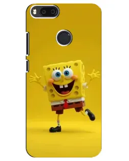 Чехол для Xiaomi Mi A1 / Mi 5X с картинкой «Позитивный Губка Боб»