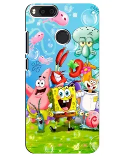Чохол для Xiaomi Mi A1 / Mi 5X з картинкою «Губка Боб та друзі» Чохол для Xiaomi Mi A1 / Mi 5X з картинкою «Губка Боб та друзі»