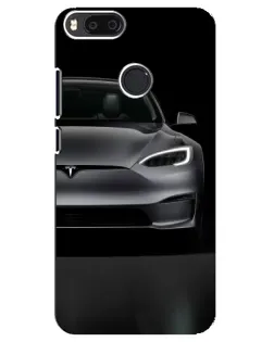 Чехол для Xiaomi Mi A1 / Mi 5X с картинкой «Tesla Model S Look»