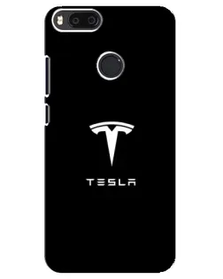 Чехол для Xiaomi Mi A1 / Mi 5X с картинкой «Tesla White Logo»