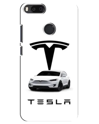 Чехол для Xiaomi Mi A1 / Mi 5X с картинкой «Tesla White Style» Чехол для Xiaomi Mi A1 / Mi 5X с картинкой «Tesla White Style»