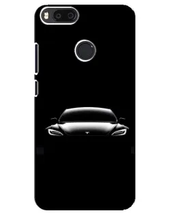 Чехол для Xiaomi Mi A1 / Mi 5X с картинкой «Фары Tesla Night»