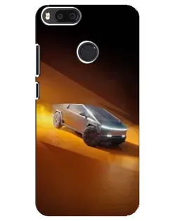 Чехол для Xiaomi Mi A1 / Mi 5X с картинкой «Cybertruck в пустыне»