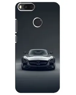 Чехол для Xiaomi Mi A1 / Mi 5X с картинкой «Mercedes на черном»
