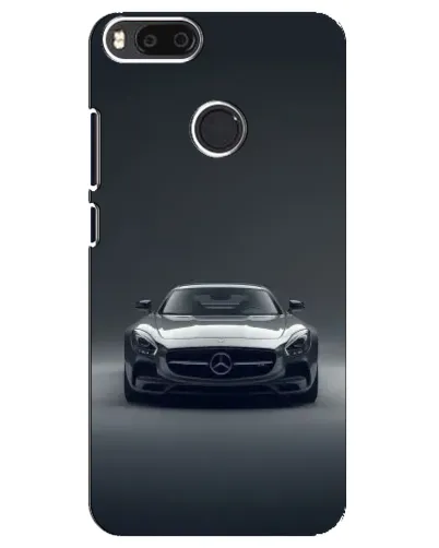Чехол для Xiaomi Mi A1 / Mi 5X с картинкой «Mercedes на черном»