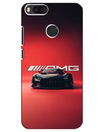 Чехол для Xiaomi Mi A1 / Mi 5X с картинкой «Mercedes AMG — красная линия»