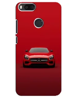 Чехол для Xiaomi Mi A1 / Mi 5X с картинкой «Красный Mercedes AMG»