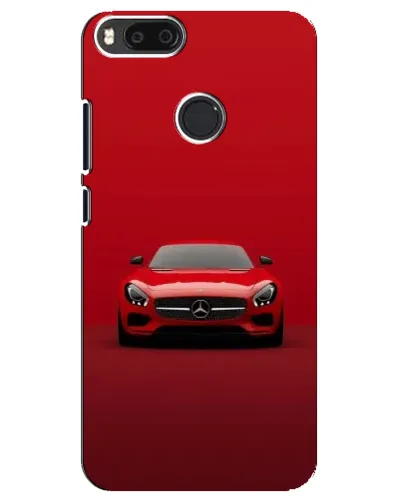 Чехол для Xiaomi Mi A1 / Mi 5X с картинкой «Красный Mercedes AMG»