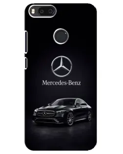 Чехол для Xiaomi Mi A1 / Mi 5X с картинкой «Mercedes — решетка радиатора»
